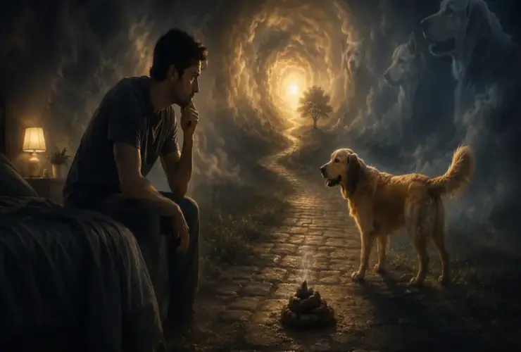 Sonhar com cocô de cachorro: o que significa esse sonho?