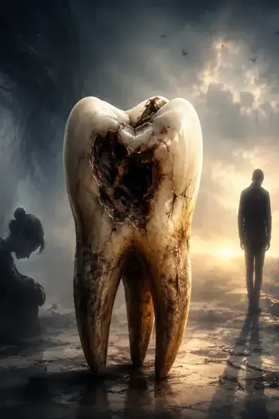 Sonhar com dente podre: significado espiritual, emocional e psicológico