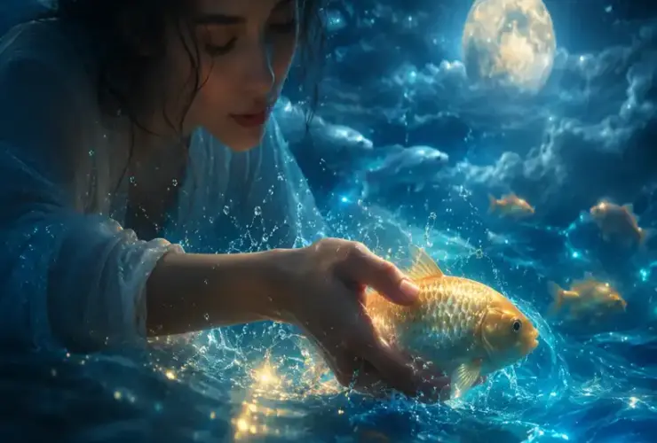 Sonhar pegando peixe com a mão: significado e interpretações do sonho