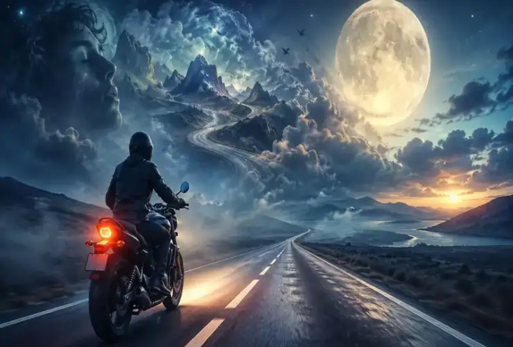 Sonhar andando de moto: o que significa e quais são as principais interpretações?