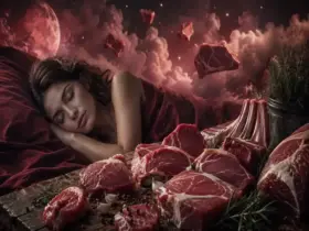 Sonhar com carne crua: entenda o significado e os possíveis alertas desse sonho