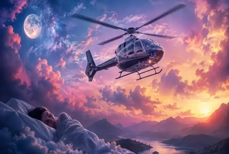 Sonhar com helicóptero: significado, mudanças e interpretações do sonho