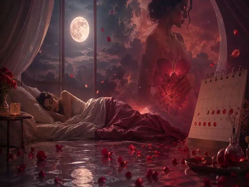 Sonhar com menstruação: entenda o significado e os possíveis alertas desse sonho