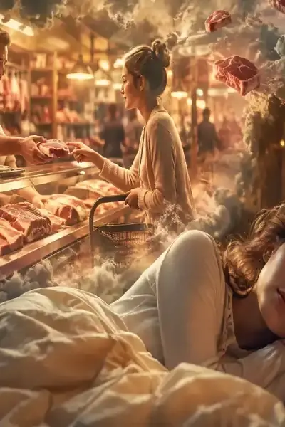 Sonhar comprando carne: entenda o significado e o que esse sonho pode revelar